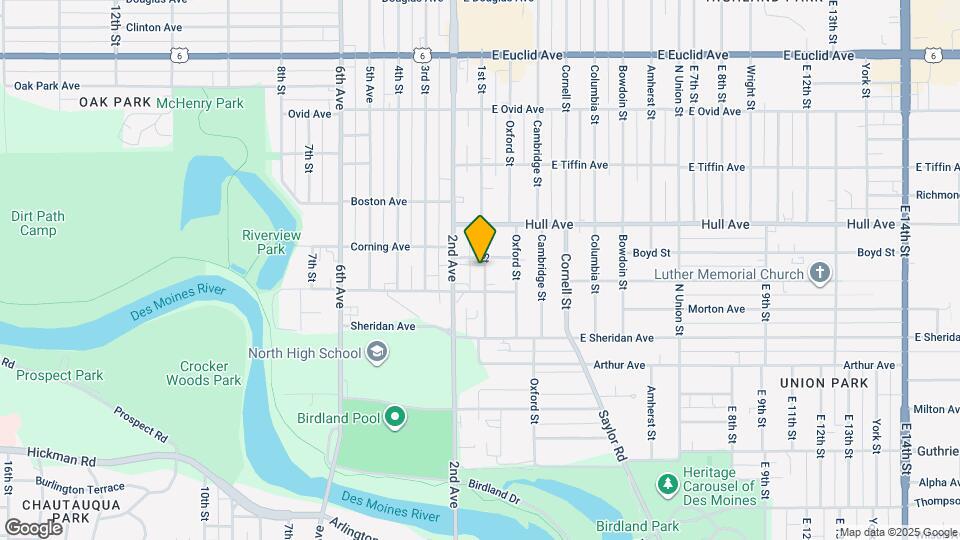 2816 1st St Map and Location Details
