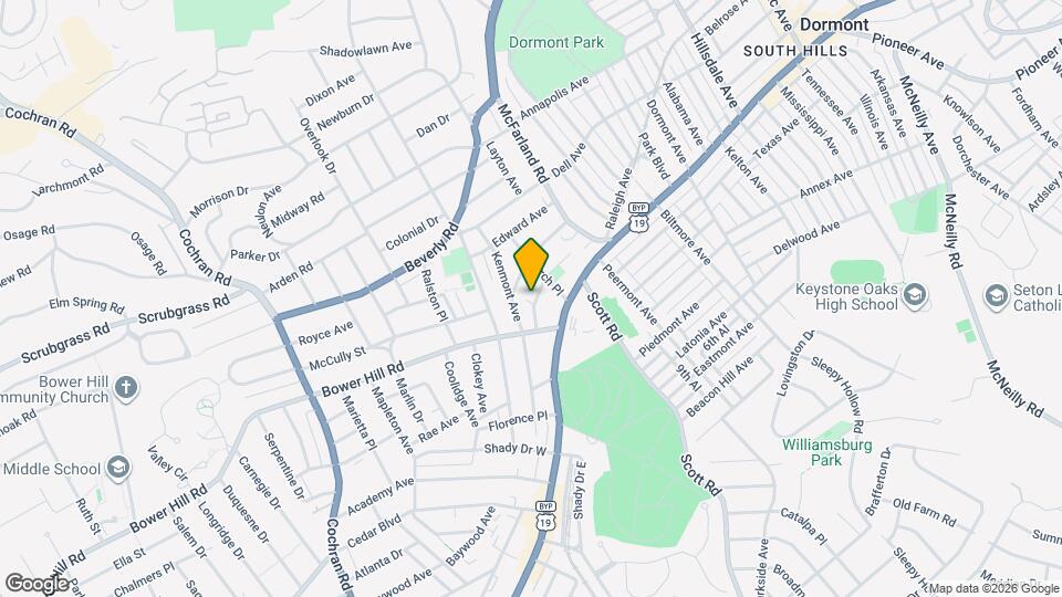 318 Lavina Ave Map and Location Details