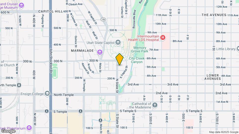 264 N State St Map and Location Details