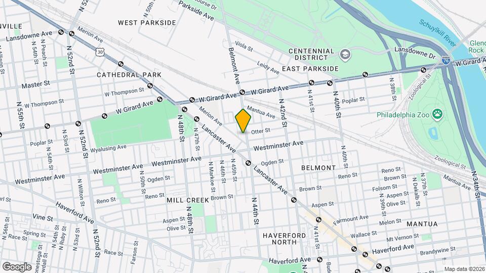 922 Belmont Ave Map and Location Details