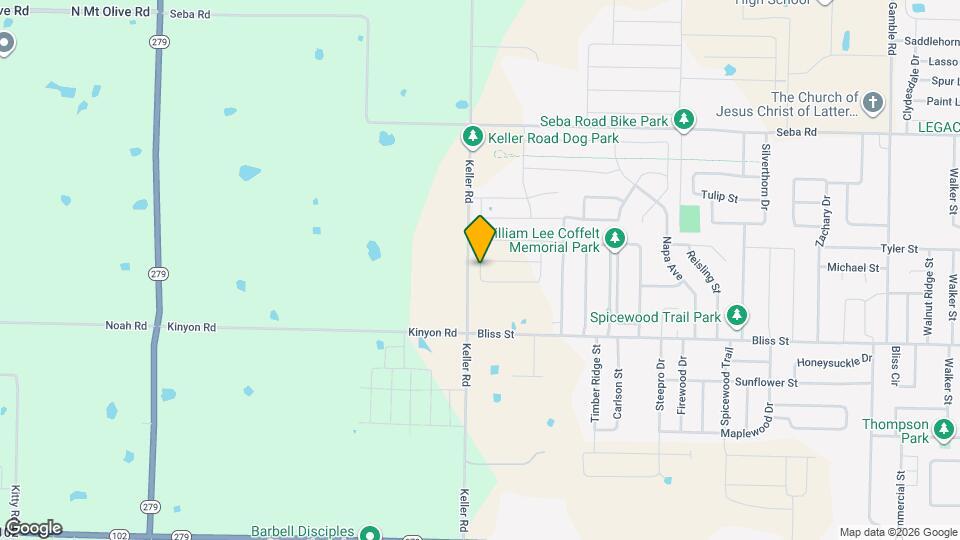 721 Belhaven Rd Map and Location Details