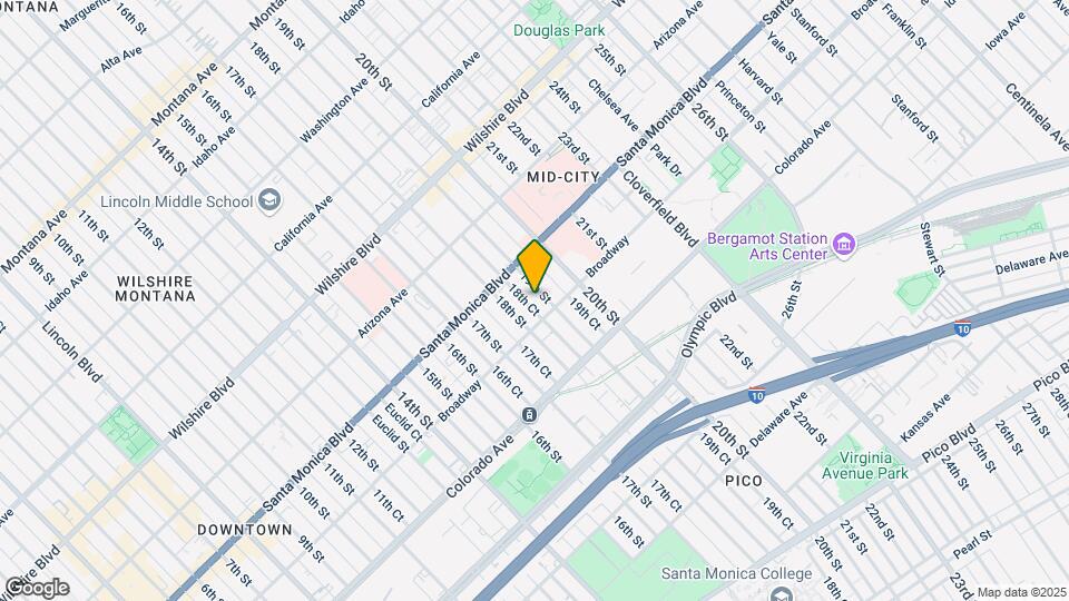 1442 19th St Mapa y Detalles de la Ubicación