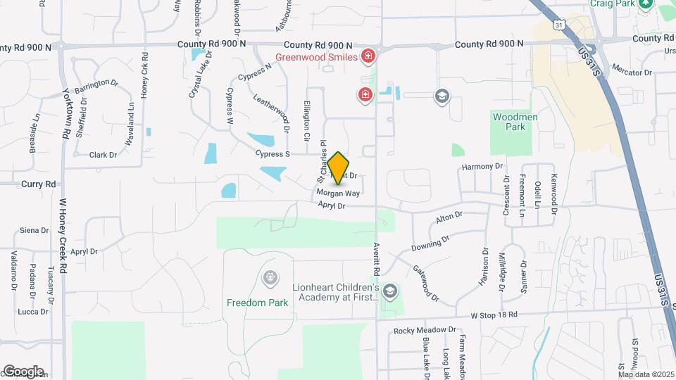 694 Morgan Way Map and Location Details