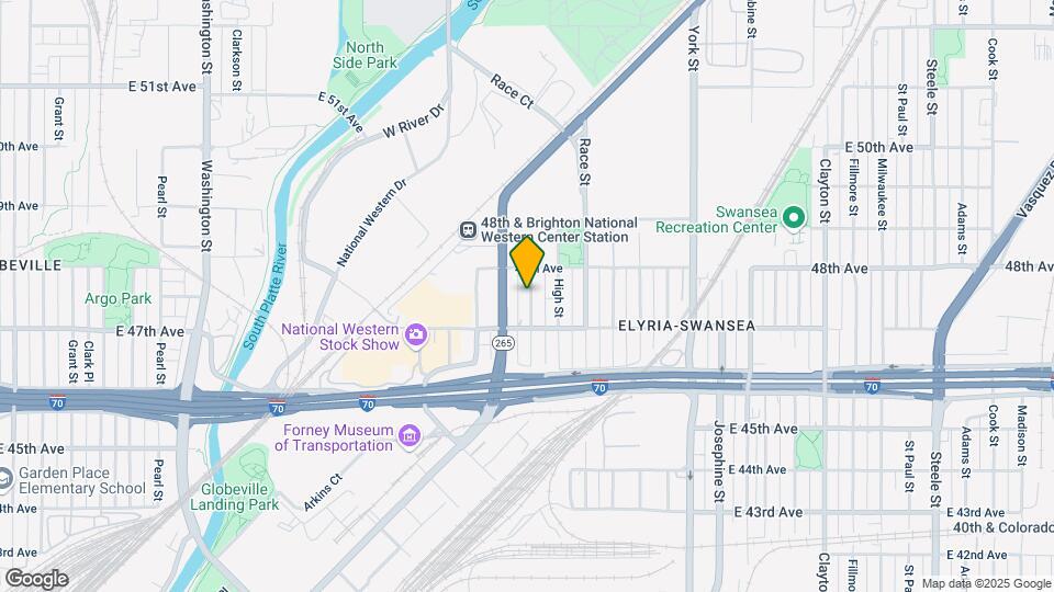 4753 N Williams St Map and Location Details