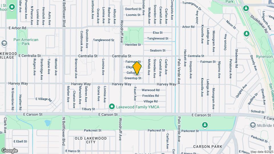 6019 Greentop St Map and Location Details