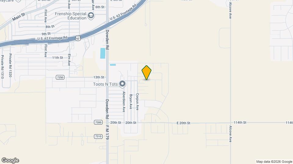 613 14th St Map and Location Details