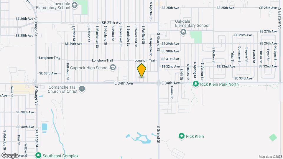 3126 S Fairfield St Map and Location Details