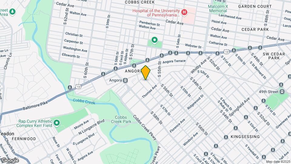 1018 S Frazier St Map and Location Details