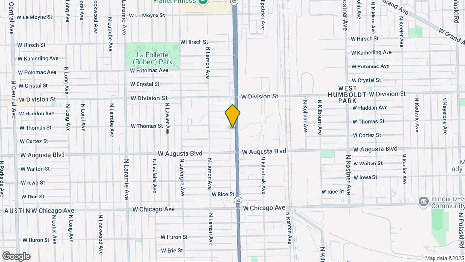 1048 N Cicero Ave Mapa y Detalles de la Ubicación