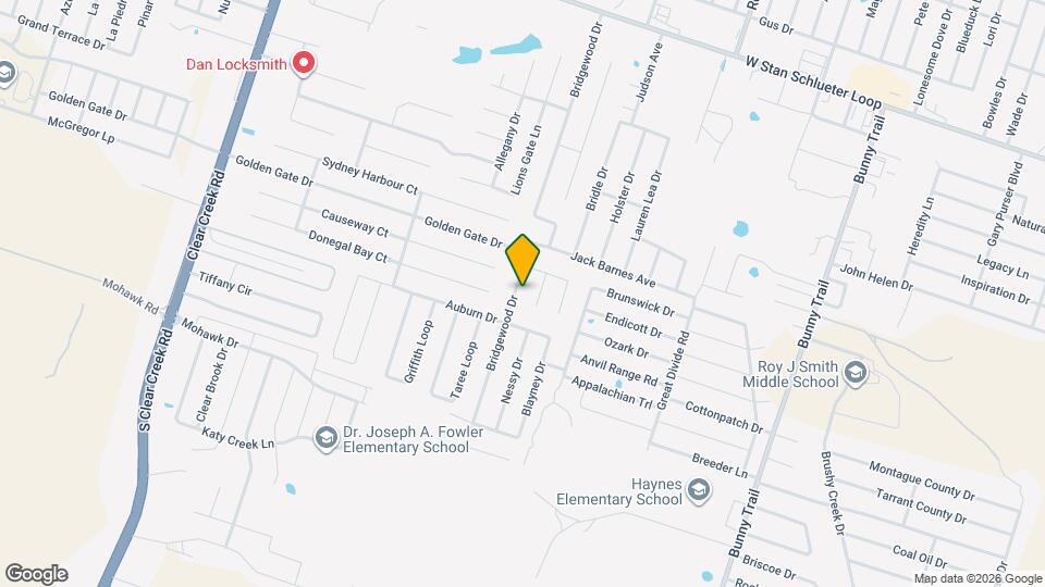 6008 Bridgewood Dr Map and Location Details