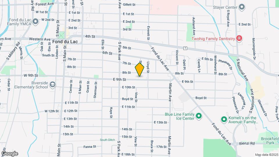 283 E 9th St, Unit 283 E 9th Map and Location Details