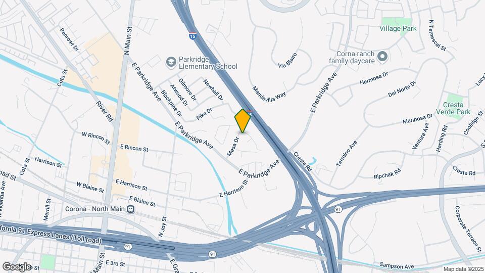 541 Mesa Dr Map and Location Details