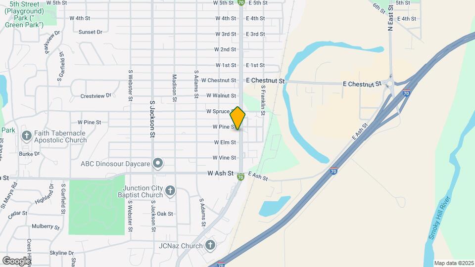 510 S Washington St Mapa y Detalles de la Ubicación