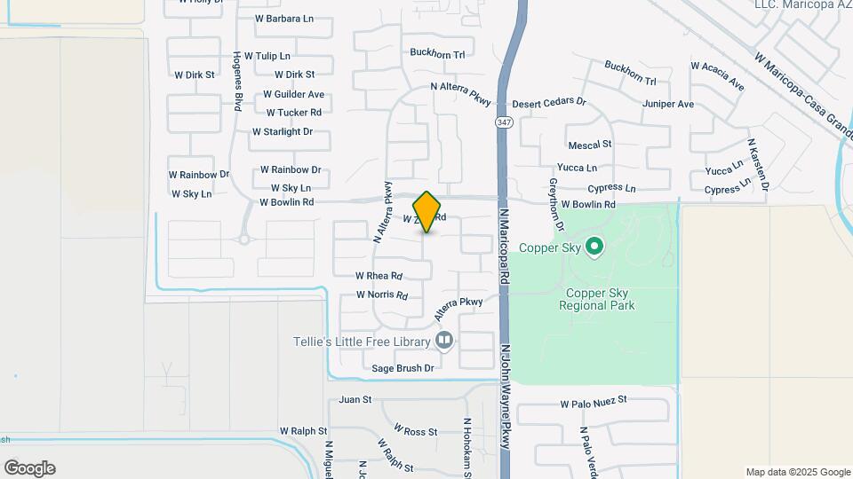 17901 N Vera Cruz Ave Map and Location Details