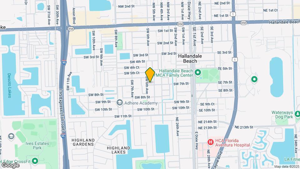 512 SW 7th St Map and Location Details