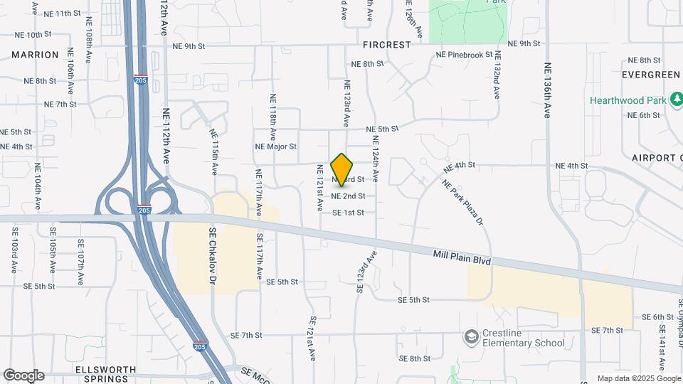 12202 NE 2nd St Map and Location Details