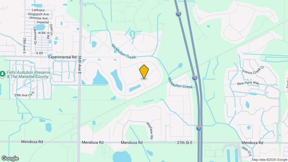 4522 Birdsong Dr Mapa y Detalles de la Ubicación