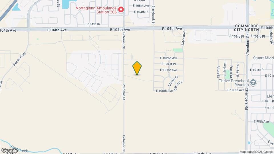 10066 Abilene St Map and Location Details