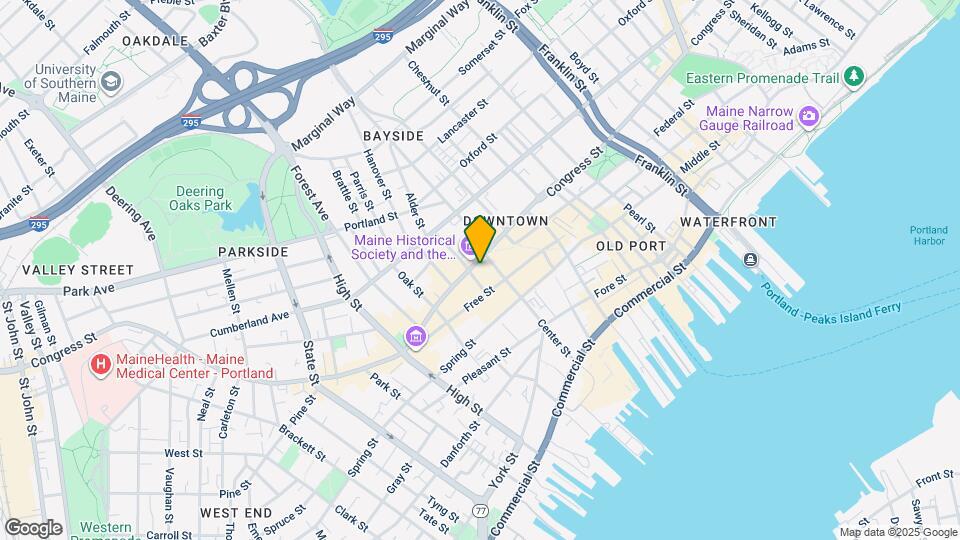 490 Congress St Map and Location Details