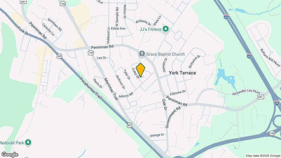 933 Foley Dr Map and Location Details