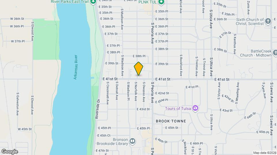 Forty One Hundred Apartments Map and Location Details