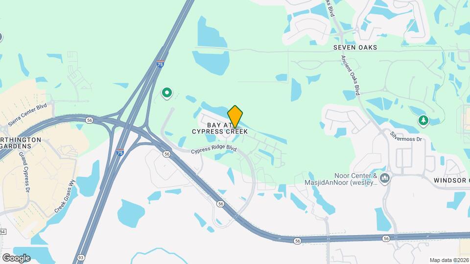 2540 Glenrise Pl Map and Location Details