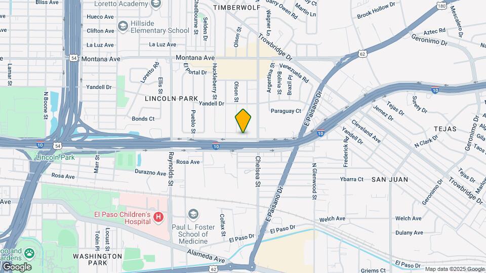 5028 Haynesworth Ave Map and Location Details