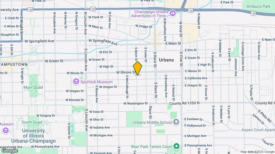 312 W California Ave Map and Location Details
