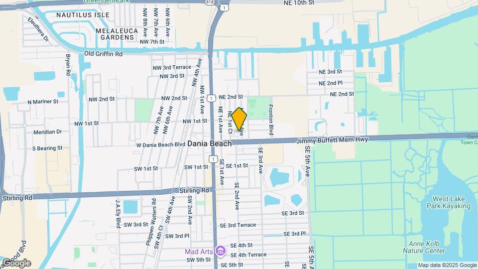 13 NE 2nd Ave Map and Location Details