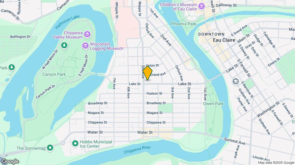 446 Lake St Map and Location Details