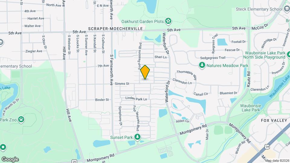 1696 Simms St Map and Location Details