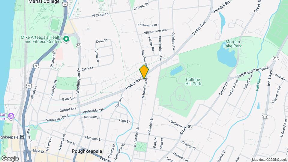 204 N Hamilton St Map and Location Details