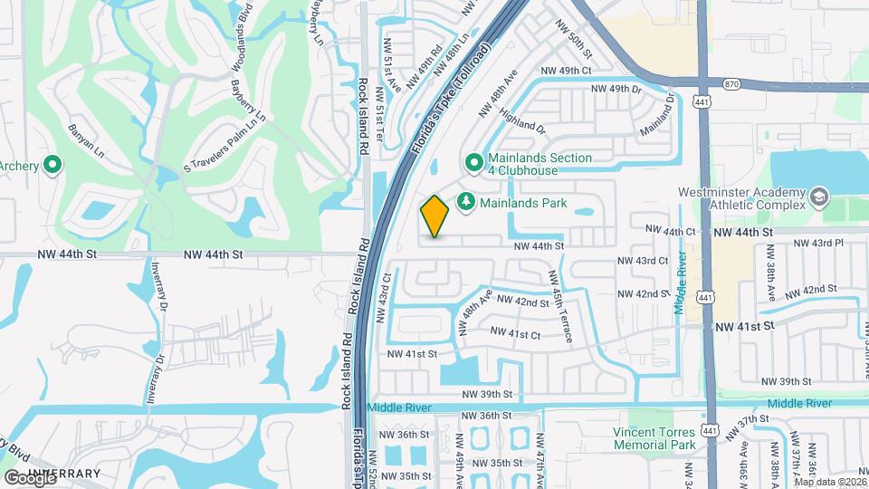 4715 NW 44th St Map and Location Details