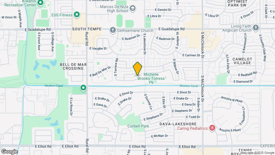 1184 E Diamond Dr Map and Location Details