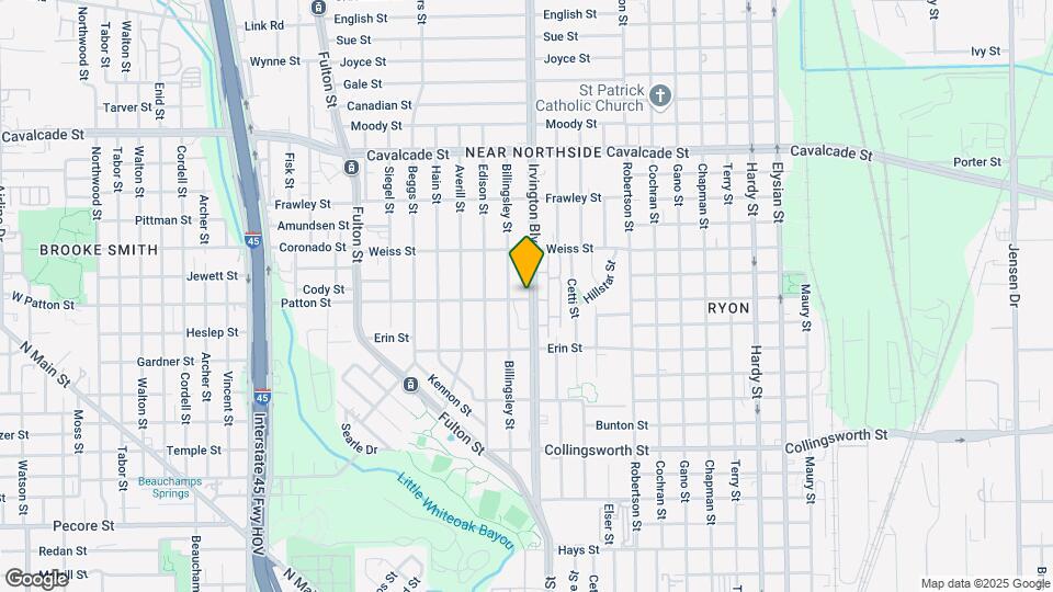 4201 Irvington Blvd Map and Location Details
