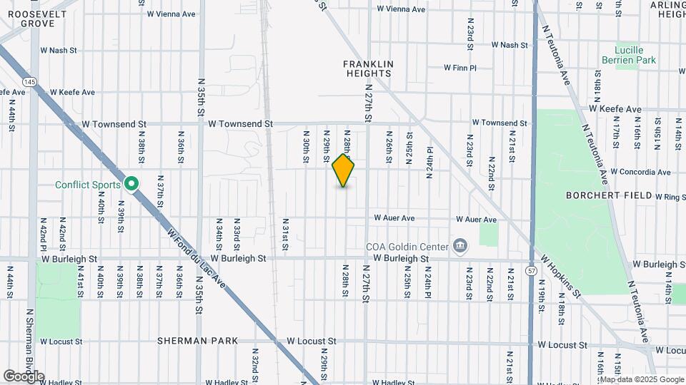 3251 N 28th St Map and Location Details