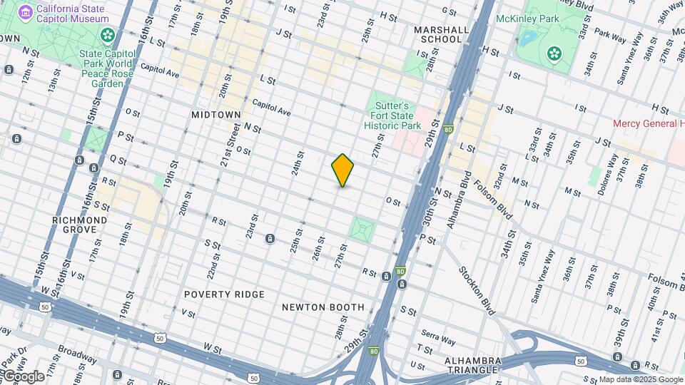 1511 26th St Map and Location Details