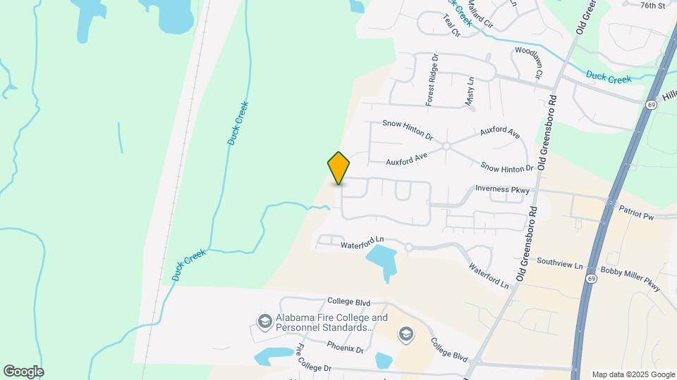 2014 Inverness Pkwy Map and Location Details