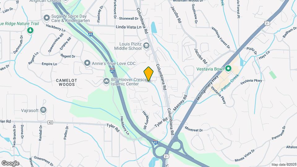 221 Castlehill Dr Map and Location Details