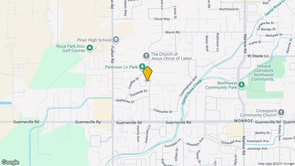 1634 Yardley St Map and Location Details