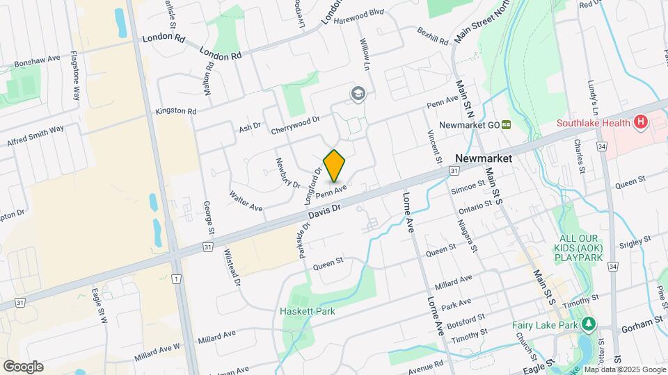 181 Penn Ave Map and Location Details