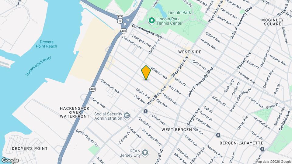 311 Virginia Ave Mapa y Detalles de la Ubicación