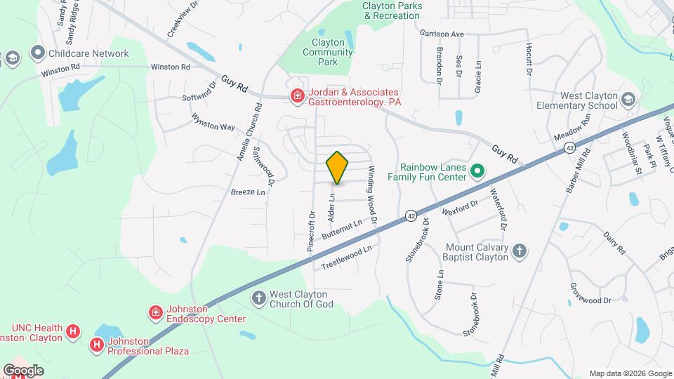 313 Alder Ln Map and Location Details