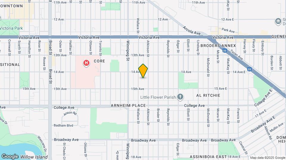 2266 Atkinson St Map and Location Details