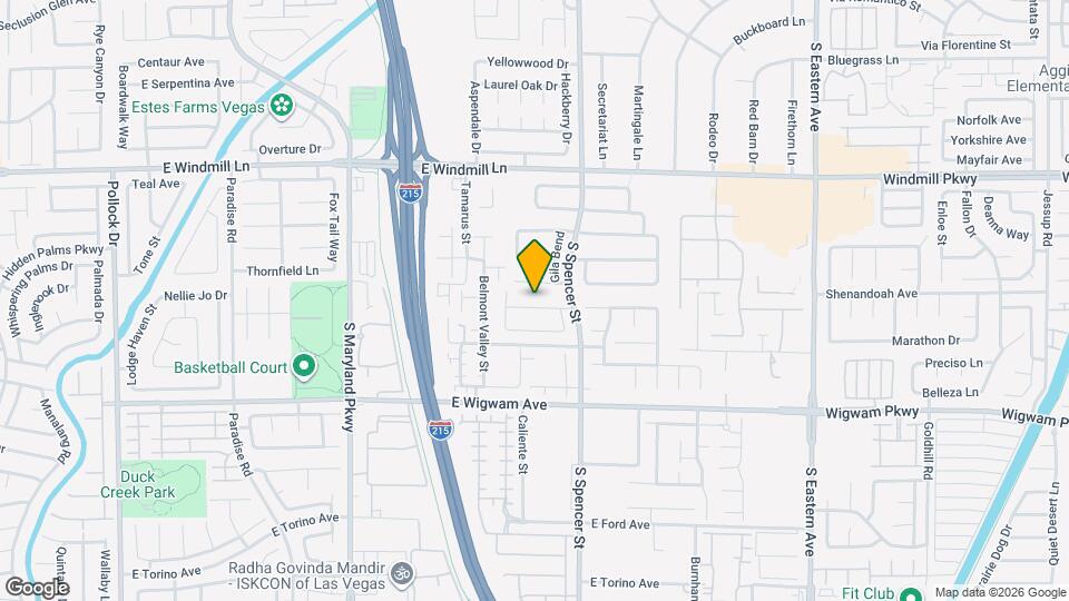 1700 Deep Spring Ave Map and Location Details