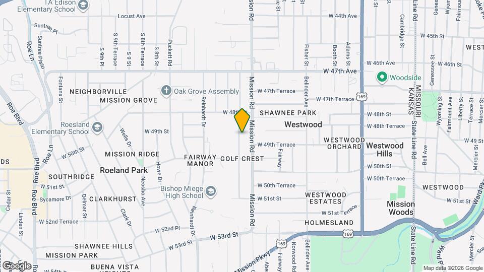 4901 Canterbury Rd Map and Location Details