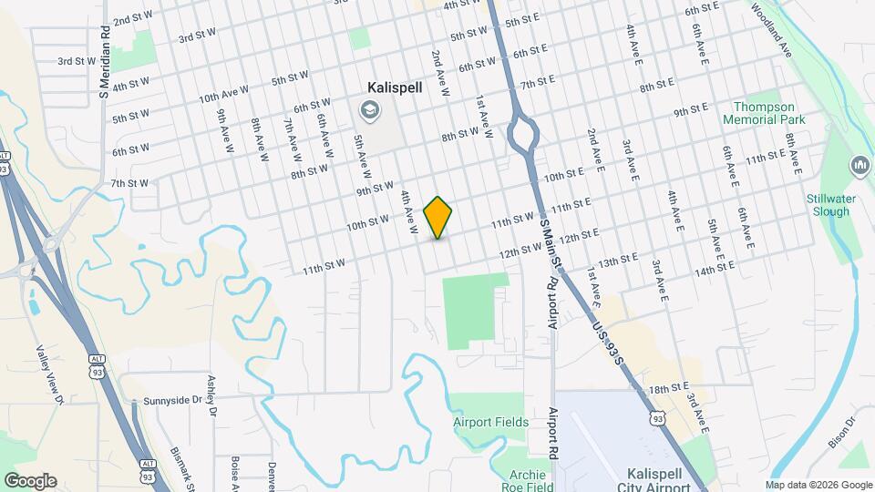 320 11th St W Map and Location Details