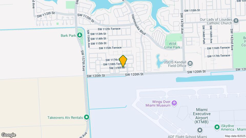 15292 SW 119th St Map and Location Details
