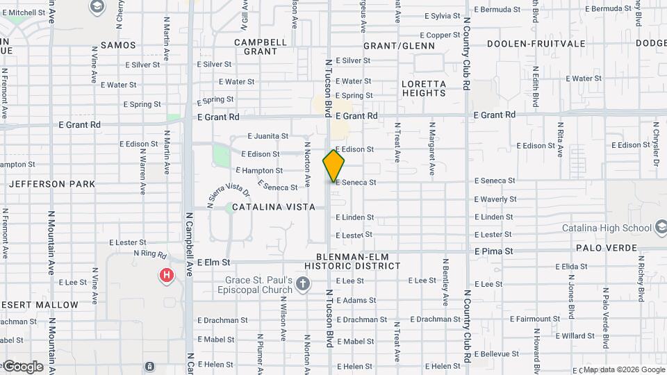 2500 E Seneca St Map and Location Details