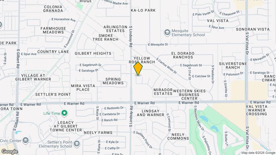 625 S Heritage Dr Map and Location Details